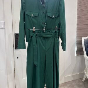 Liverpool Dark Green Women's 2 piece set Jacket and Pants
